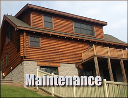 Dewitt, Virginia Log Home Maintenance